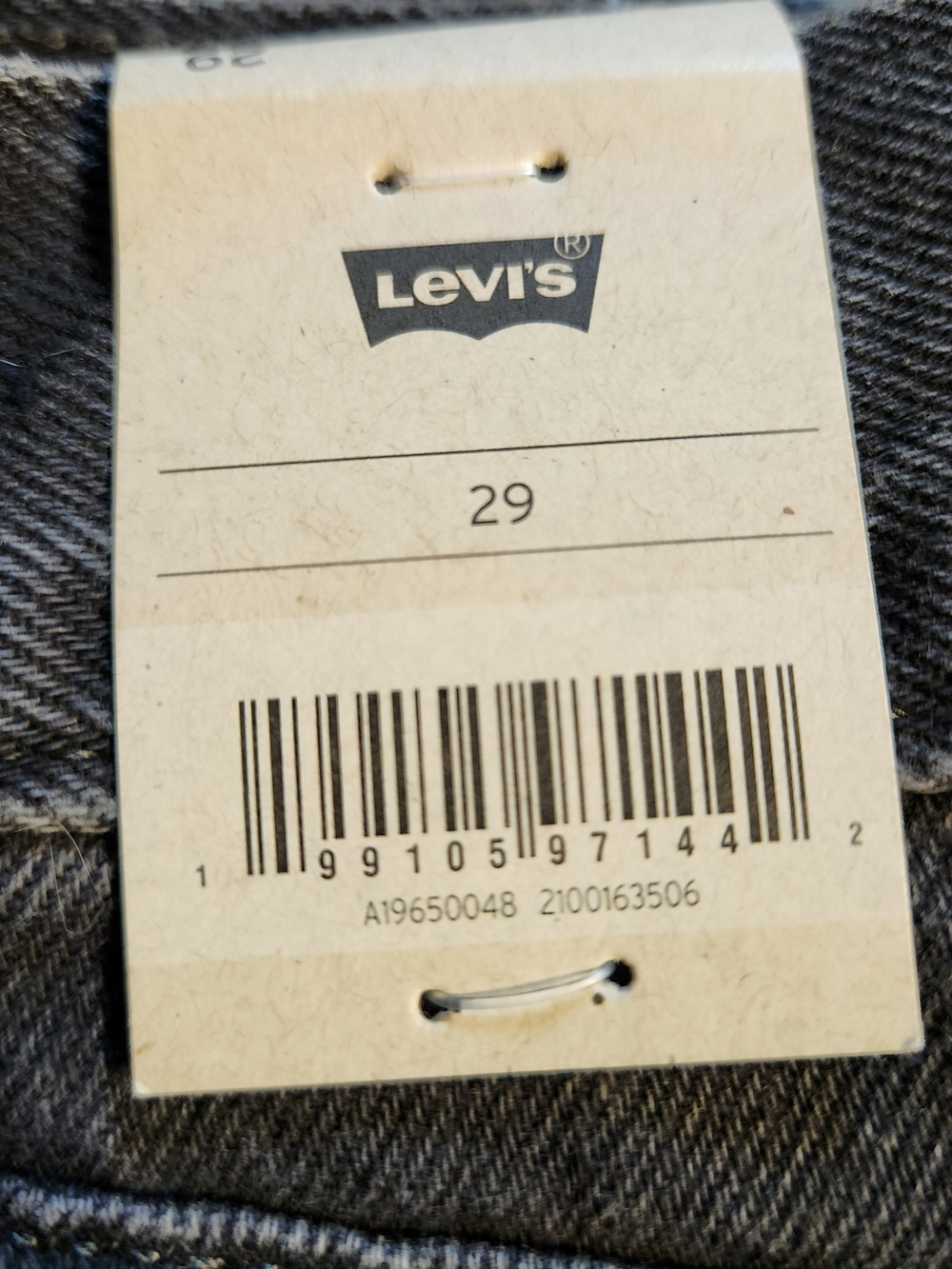 Levi's High-Waisted Mom Shorts in Washed Black Denim - Picture 4 of 6